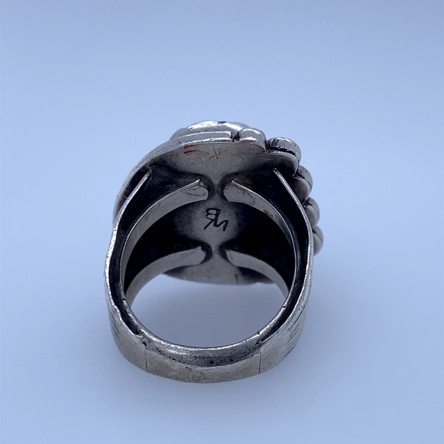 925 Sterling Silver Blue Turqoise Ring