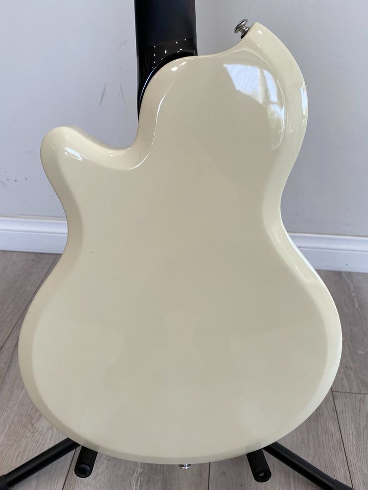 Supro WestBury Cream Color Electric, Right Handed Guitar