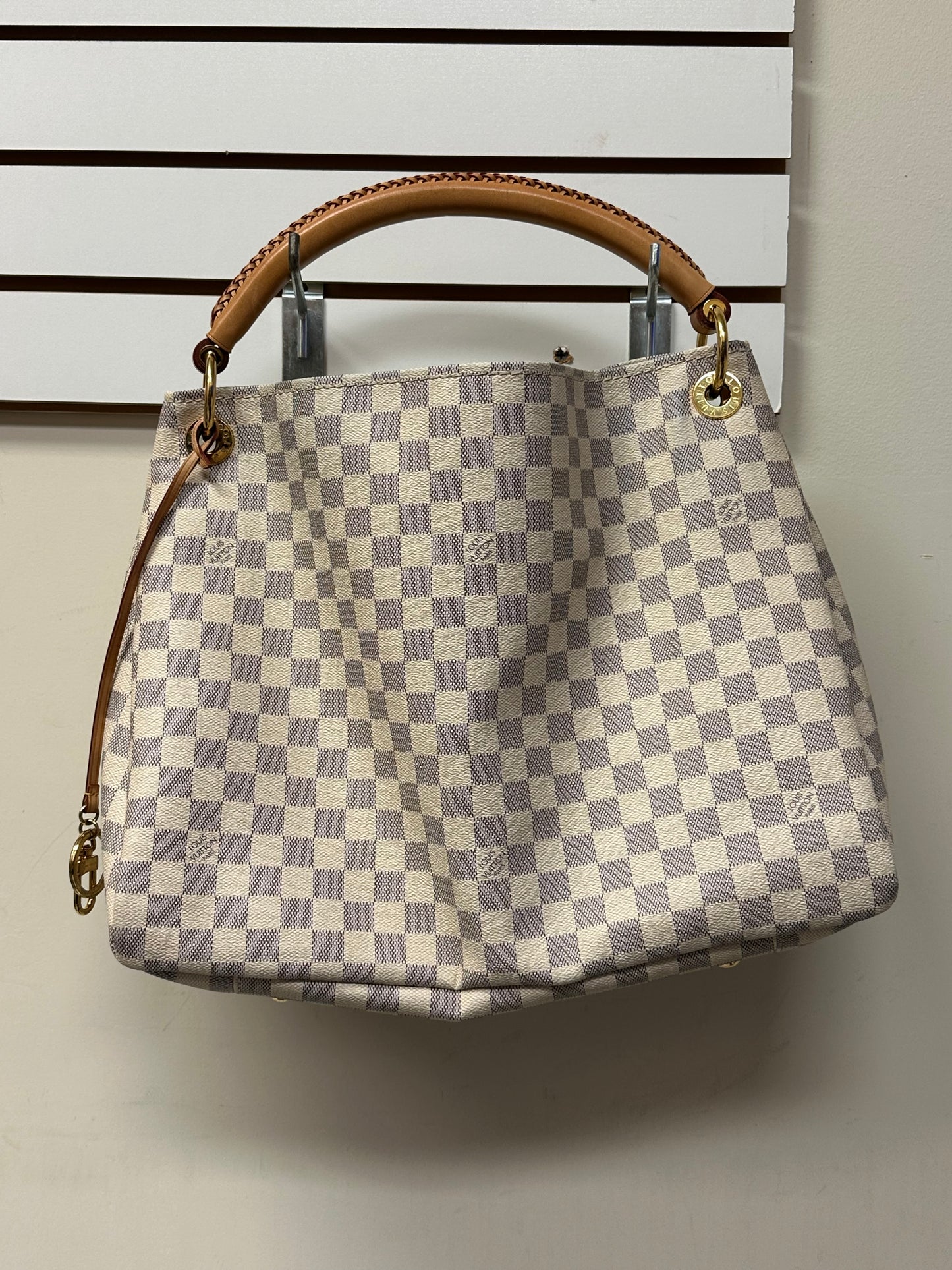 Louis Vuitton Damier Azur Artsy MM Beige Handbag
