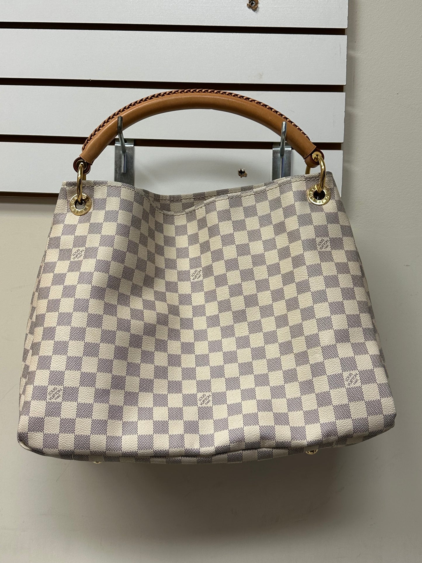 Louis Vuitton Damier Azur Artsy MM Beige Handbag