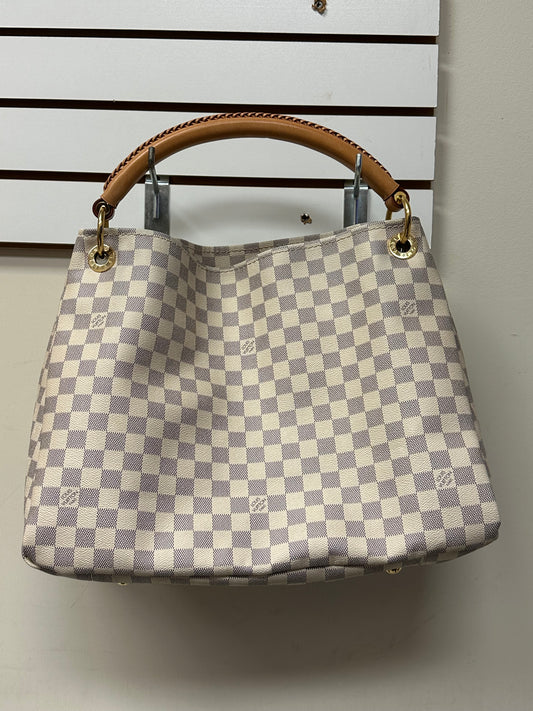 Louis Vuitton Damier Azur Artsy MM Beige Handbag