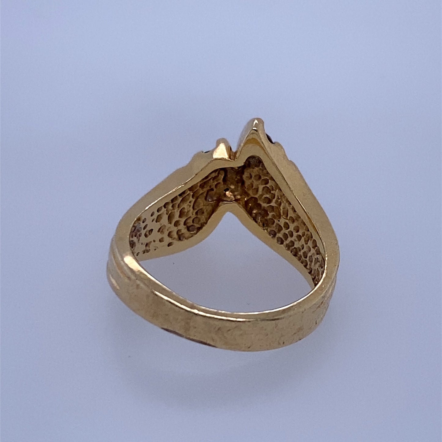 14k Yellow Gold Custom Ladies Diamond Ring