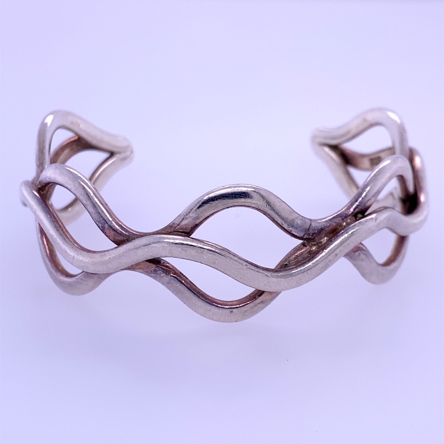 925 Sterling Silver Custom Style Cuff Bracelet