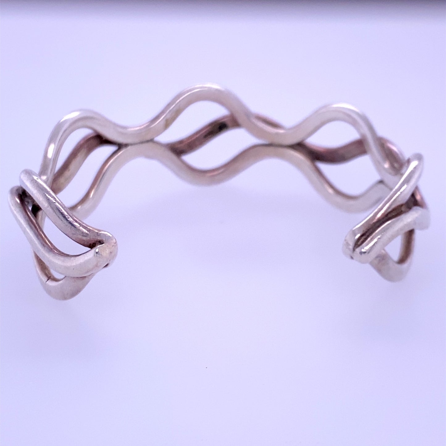 925 Sterling Silver Custom Style Cuff Bracelet