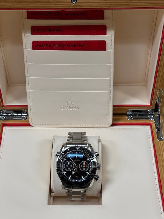 Omega Seamaster Planet Ocean Chronograph 215.30.46.51.01.001 45.5mm Black Dial