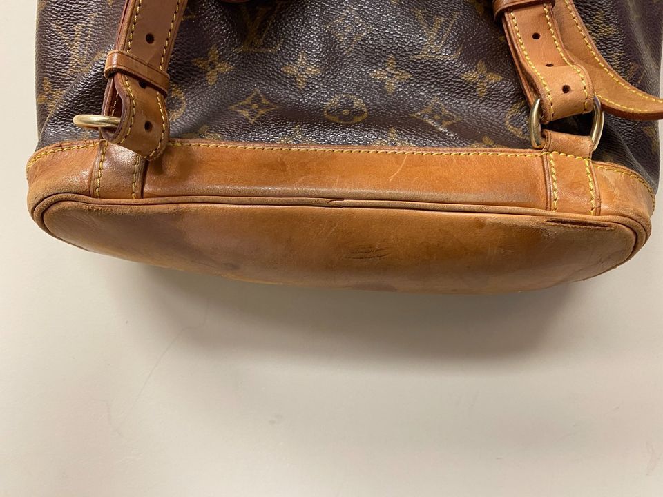 Louis Vuitton Vintage Pm Brown Monogram Coated Canvas Backpack