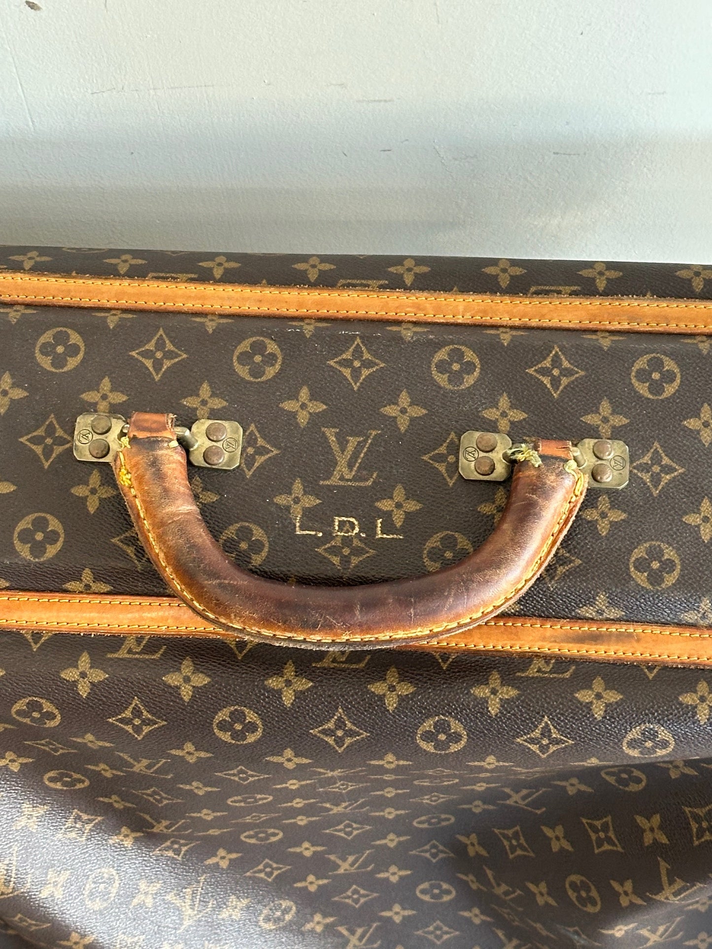 Louis Vuitton Vintage Large Folding Garment Monogram Luggage