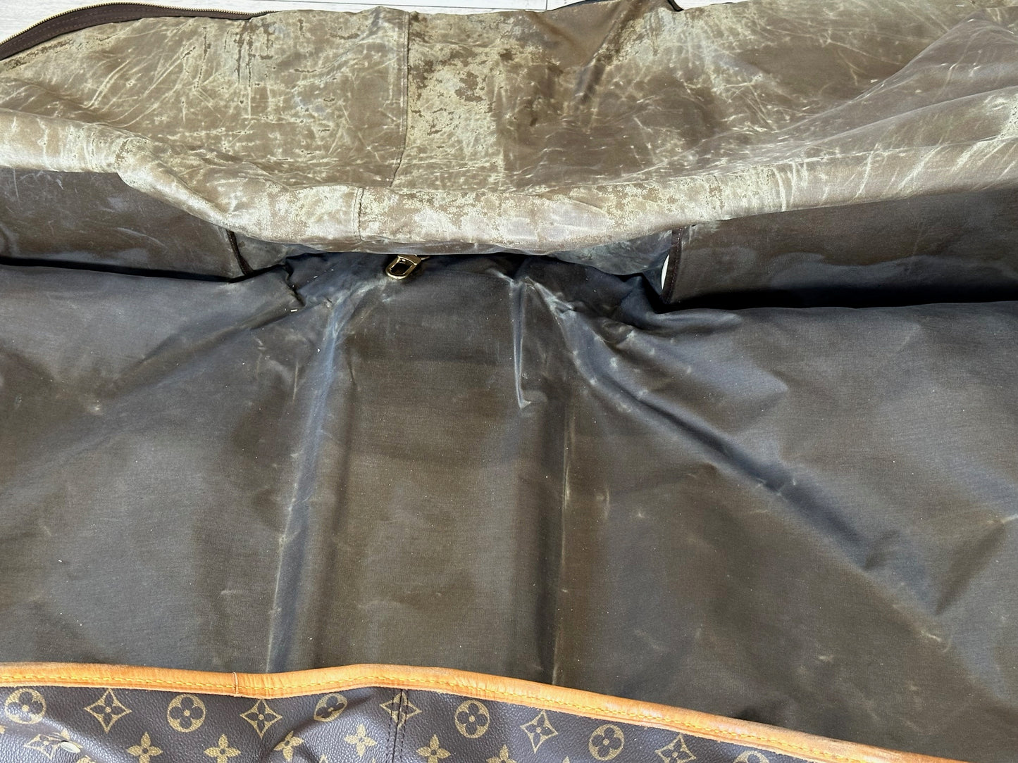 Louis Vuitton Vintage Large Folding Garment Monogram Luggage