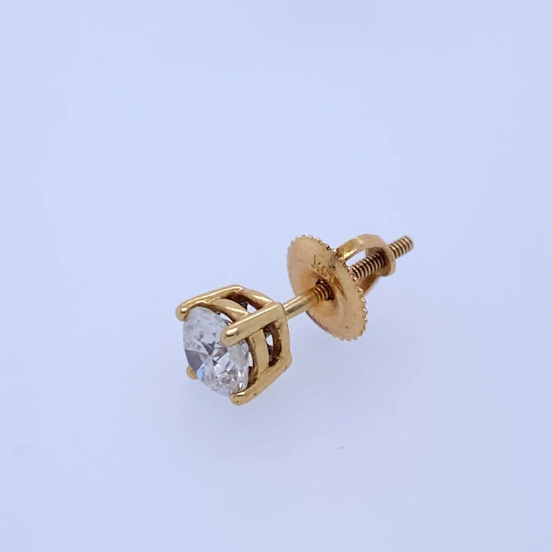 0.46CT Single Stud Earring