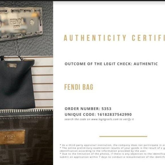 Fendi Peekaboo X-lite Gray Leather Shoulder Bag