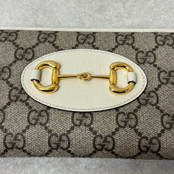 Gucci Horsebit 1955 Zip Around Wallet