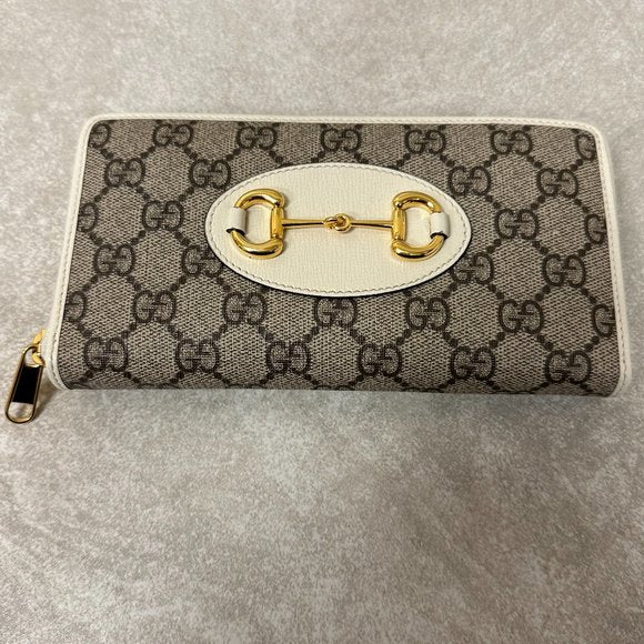 Gucci Horsebit 1955 Zip Around Wallet